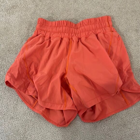 Lululemon Orange Short New 4. - Picture 1 of 5